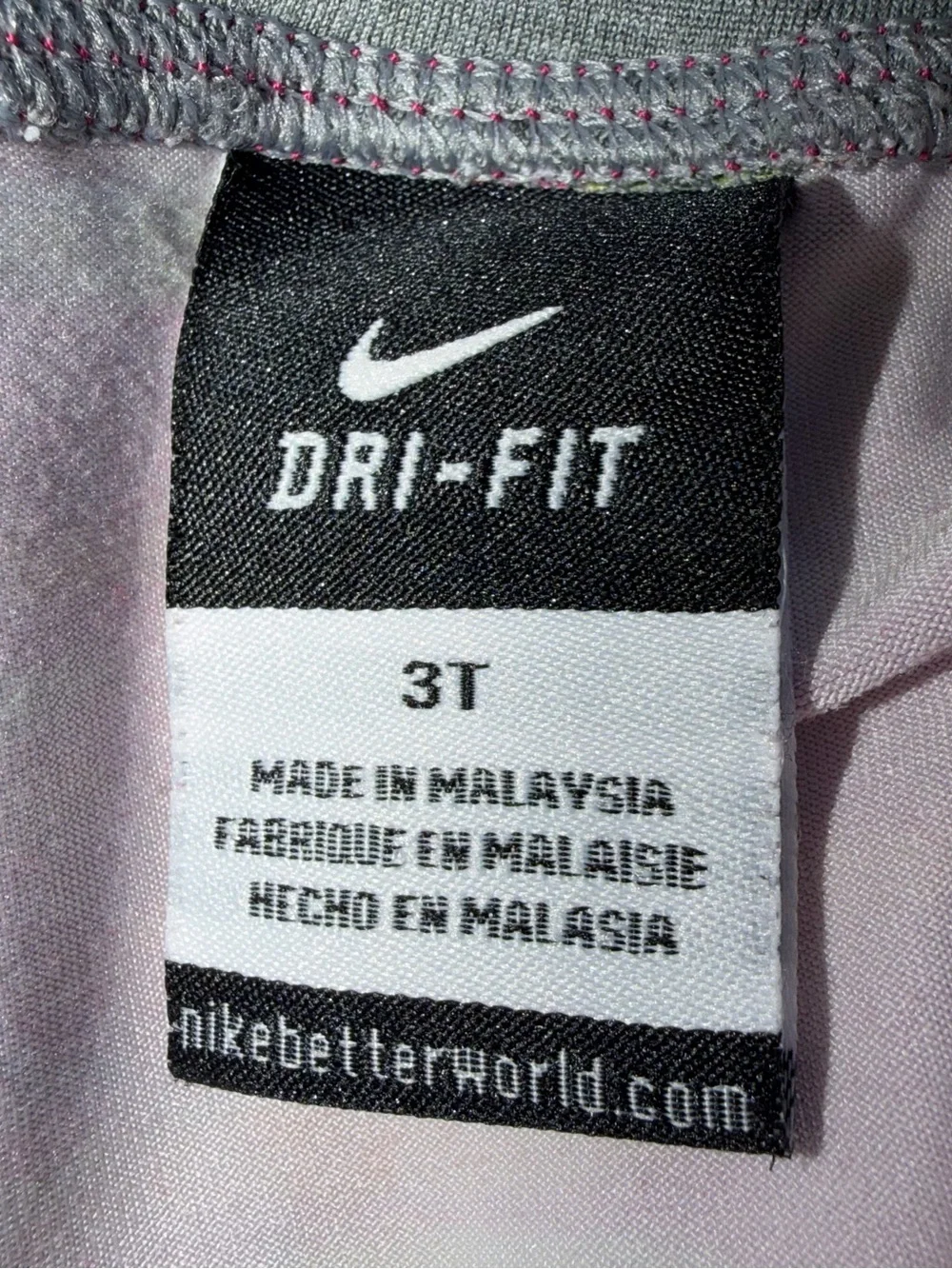 Nike Dri-Fit Little Girls Multicolor Bright Camo Athletic Leggings Size 3T